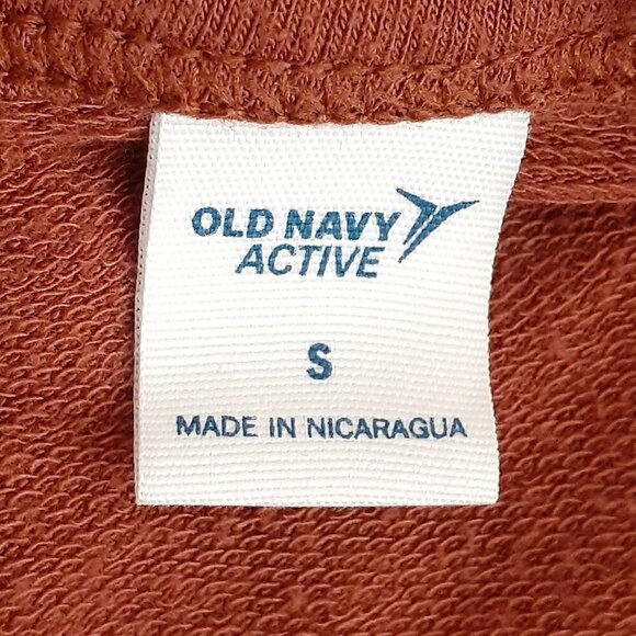 OLD NAVY Long Sleeve Knit Top; Knotted Back Side; Rust; Size Small - Picture 3 of 4